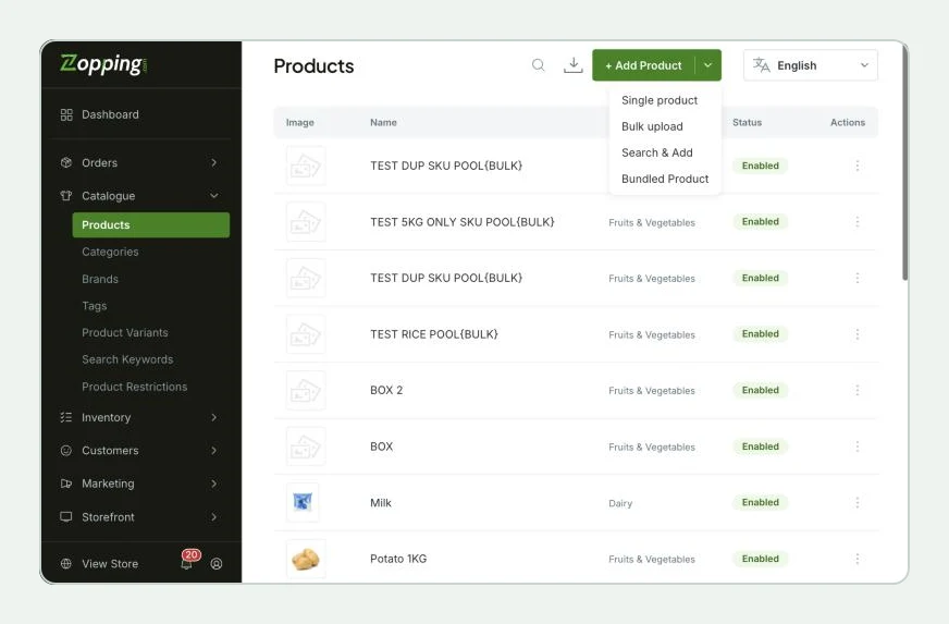 Product & Catalog Management