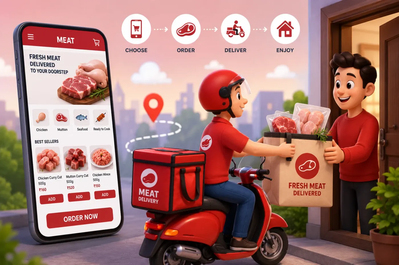 How to Start a Meat Delivery Business Online