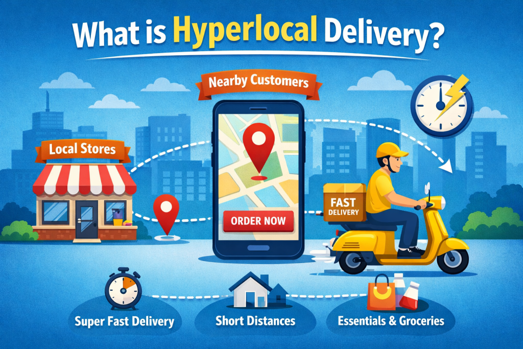 What is hyperlocal delivery